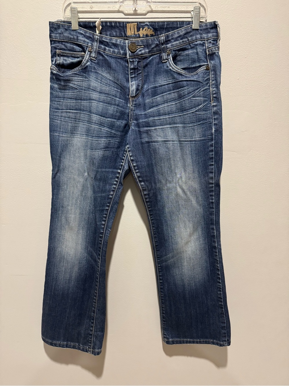 Kut from the Kloth Women's Medium Blue Bootcut Jeans